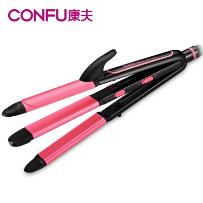 Professional 450 Degrees Hair Straightener Flat Iron,3 In 1 Hair Straightener And Curling Iron