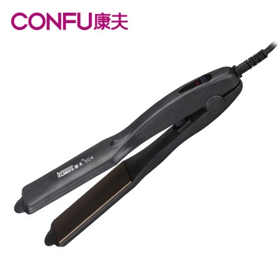 Brown Private Label Titanium Hair Straightener